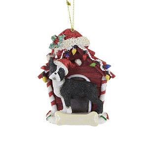 Kurt S. Adler 4.0 Inch Dog In Dog House Christmas Tree Ornament , Christmas Bone (1PC) - 1 of 3