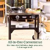 Cuisinart Outdoor Wok Cooking Station 50000 BTU Gas Grill CGG-1265 Black - 3 of 4
