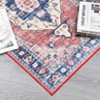 Large Area Rugs 9x12 Ultra-Soft Low Pile Living Room Rug Washable Throw Rugs Vintage Printed Floor - 4 of 4