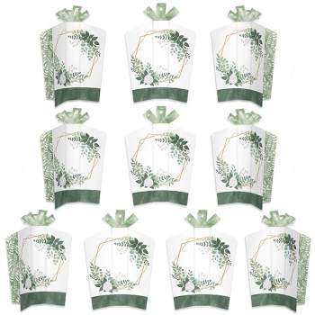 Big Dot Of Happiness Winter Wonderland - Table Decorations - Snowflake  Holiday Party And Winter Wedding Fold And Flare Centerpieces - 10 Count :  Target