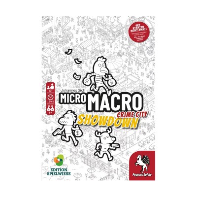 MicroMacro - Crime City, Showdown Board Game