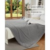 Heated Blanket Electric Throw, Soft Flannel Waffle Heating Blanket with 4 Heat Settings & 4H Auto Off, ETL Certified Heated Blanket - 2 of 4