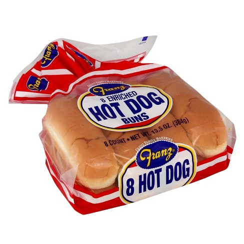 Franz Hot Dog Buns - 13.5oz/8ct : Target