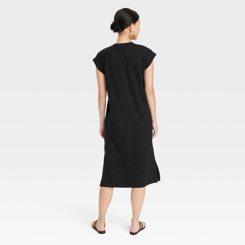 Women's Short Sleeve Midi Shirtdress - A New Day™, 3 of 12