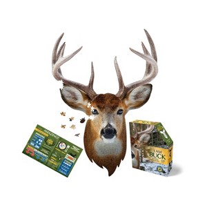 Madd Capp Puzzles - I AM Buck - 550 Pieces - Animal Shaped Jigsaw Puzzle - 1 of 1