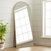Muselady Glam Style Oversize Arch Full Length Floor Mirror with Standing,Shatterproof Glass Mirror with Metal Frame-The Pop Home - 2 of 4