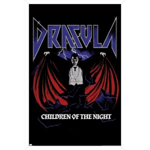 Trends International Dracula - Children Of The Night Framed Wall Poster Prints - 1 of 4