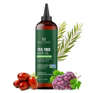 Botanic Hearth Tea Tree Hair Oil to Soothe Itchy Scalp & Fight Dandruff - 6.7 fl oz - 1 of 4