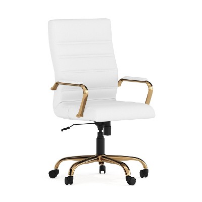 Alamont High Back Metal Swivel Office Chair