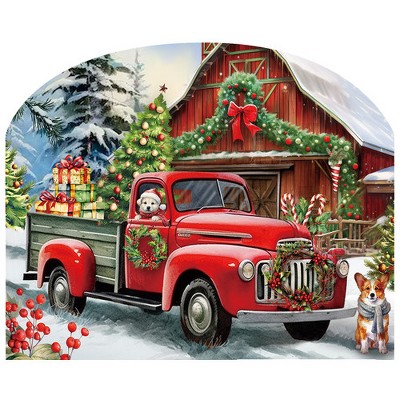 Briarwood Lane Art Sign 8.25x10.25 Country Christmas For Christmas Art Sign