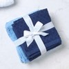 The Lakeside Collection Cotton Washcloth 6 Piece Set - Blue 6 Pieces - 4 of 4