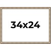PosterPalooza | Refined Silver Picture Frame - UV Acrylic, Backing Board, Hanging Hardware Included - 2 of 4