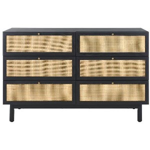 Aino 6 Drawer Dresser - DRS9600 - Safavieh - 1 of 4