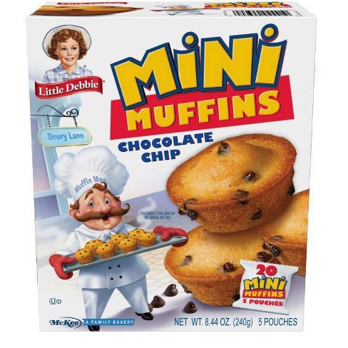 Little Debbie Chocolate Chip Muffins - 5ct/8.27oz : Target