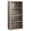 Monarch Specialties Bookshelf Bookcase Etagere 5 Tier 48InchH Office Bedroom Laminate Beige Contemporary Modern - 2 of 4