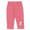 PEANUTS Snoopy Christmas Baby Bodysuit, Pants and Velour Santa Hat 3 Piece Outfit Set Newborn to Infant - 3 of 4
