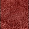 Home Mart Goods 2 Piece Burgundy Solid Silky Geometric Embossed Blackout Grommet Window Curtain Panel Set - 108" Long - 3 of 4