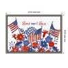 Amanti Art America the Beautiful I Love by Farida Zaman Canvas Wall Art Print Framed 23 x 16-in. - 4 of 4