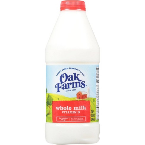 Great Value Whole Vitamin D Milk, Gallon, 128 fl oz