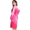 Just Love Womens Nightgown - Long Sleeve Henley Oversized Sleepwear Gown - 2 of 3