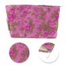 Unique Bargains Portable Lychee Flower Makeup Bag 1 Pc - 4 of 4