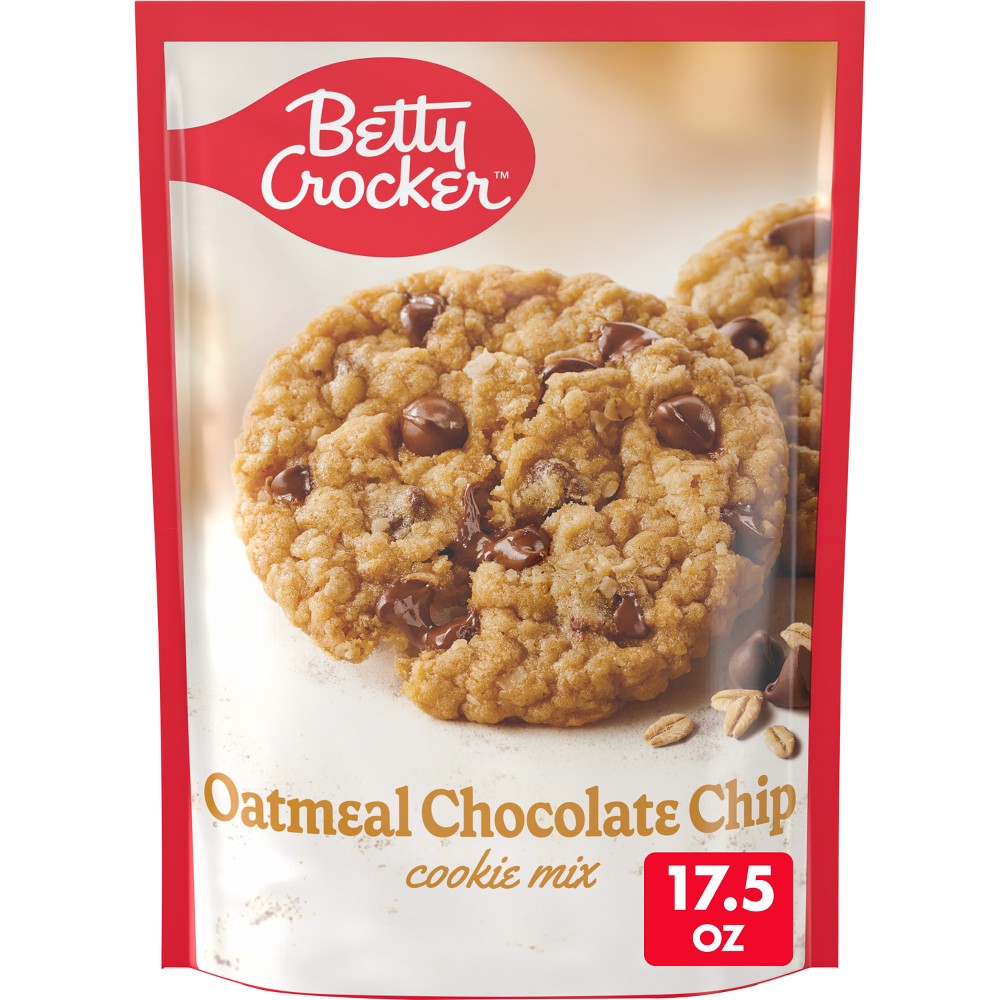 UPC 016000307902 product image for Betty Crocker Oatmeal Chocolate Chip Cookie Mix - 17.5oz | upcitemdb.com