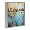 Stupell Industries Abstract Perched Birds, 17" x 17" - 3 of 4