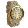 Olivia Pratt Beige and Gold tone Face Women Watch - 2 of 3