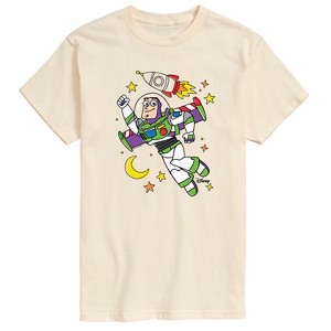 Men's - Disney - Spaced Out Short Sleeve Graphic T-Shirt - 1 of 4