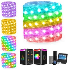 BlueAcorn RGB Multi-Color Integrated LED Outdoor Rope Light, 33ft - 1 of 4
