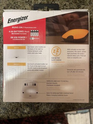 Energizer Battery Operated Toilet Clip Led Light : Target