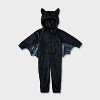 Toddler/Kids' Adaptive Halloween Costume Jumpsuit Bat - Hyde and EEK! Boutique™ - 2 of 4