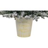 Karl Home Snow Flocked Pre-lit Artificial Christmas Tree with Metal Pot Stand - 4 of 4