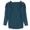 bar III Womens High-Low Knit Sweater, Blue, XX-Large - 2 of 2