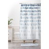 Proof of Life Shower Curtain Blue - Deny Designs: Ombre Microfiber, Machine Washable, Buttonhole Top - image 2 of 4