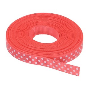 Unique Bargains Polyester Washable Soft Grosgrain Ribbons for DIY Crafts Gift - 1 of 4