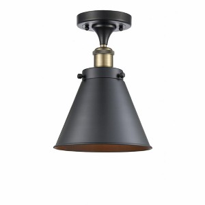 Appalachian - 1 Light Semi-Flush Mount In Industrial Style-9.5 Inches Tall and 7 Inches Wide - 1 of 1
