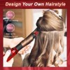 Dryhsip 5 in 1 Hot Air Styler, Multi Ionic Hair Dryer Brush Set, 800W Auto Wrap Air Hair Styler Without Heat Damage, Curl, Volumize and Straighten - 3 of 4