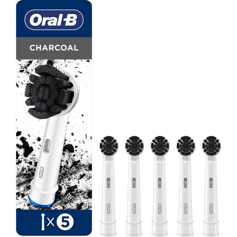 Oral-B Charcoal Electric Toothbrush Replacement Brush Heads Refill - 5ct, 1 of 10