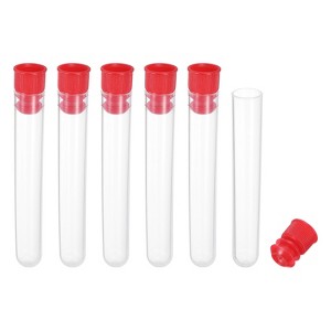 Unique Bargains Plastic Tube Portable Sewing Knitting Storage Holders 6 Pcs - 1 of 4