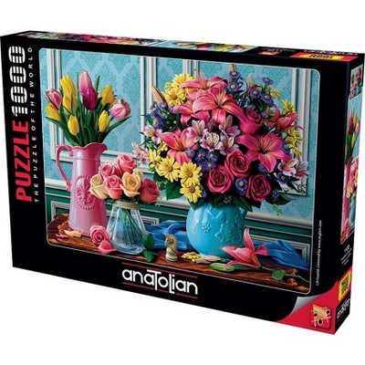 Anatolian Flowers in Vases 1000 pc   Jigsaw Puzzle 1130