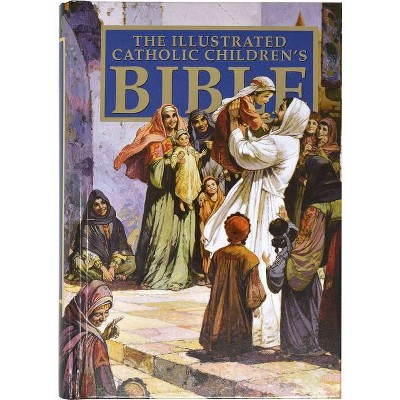 Catholic Children's Illustrated Bible-NAB - by  Anne De Graff (Hardcover)