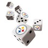 MasterPieces Officially Licensed NFL Pittsburgh Steelers - 6 Piece D6 Gaming Dice Set Ages 6 and Up - image 3 of 4