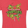 Women's - Teenage Mutant Ninja Turtles - Donnie, Mikey, Raph, and Leo Logo Short Sleeve Graphic T-Shirt - 2 of 4