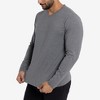 X RAY Men's V-Neck & Henley Long Sleeve T-Shirt - 4 of 4