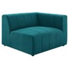 2pc Bartlett Upholstered Fabric Loveseat Teal - Modway - 2 of 4