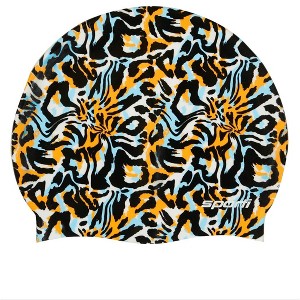 Sporti Tiger Mingle Silicone Swim Cap - 1 of 2