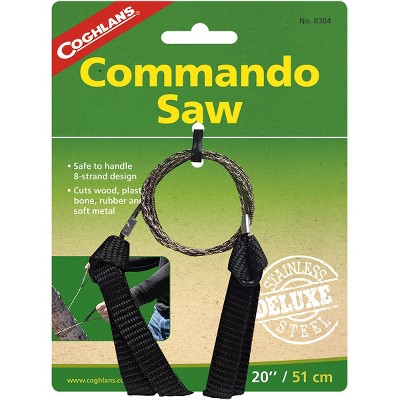 Coghlan's Commando Saw, 20" Wire Cutting Surface, Cuts Wood and Other Material