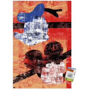 Trends International Disney Mickey Mouse & Donald - Silhouettes Unframed Wall Poster Prints - 1 of 4