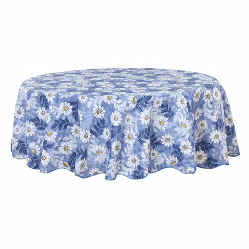 LVTXIII Outdoor/Indoor Round Tablecloth 60 Paisley Chili